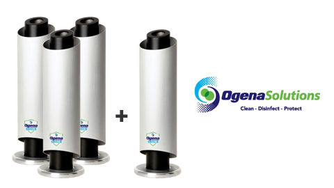 Buy 3 OgenaShield AirPurifiers, get 1 FREE